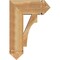 Ekena Millwork Westlake Arts & Crafts Rough Sawn Bracket, Western Red Cedar, 6"W x 18"D x 26"H BKT06X18X26WTL03RWR - alternate 4